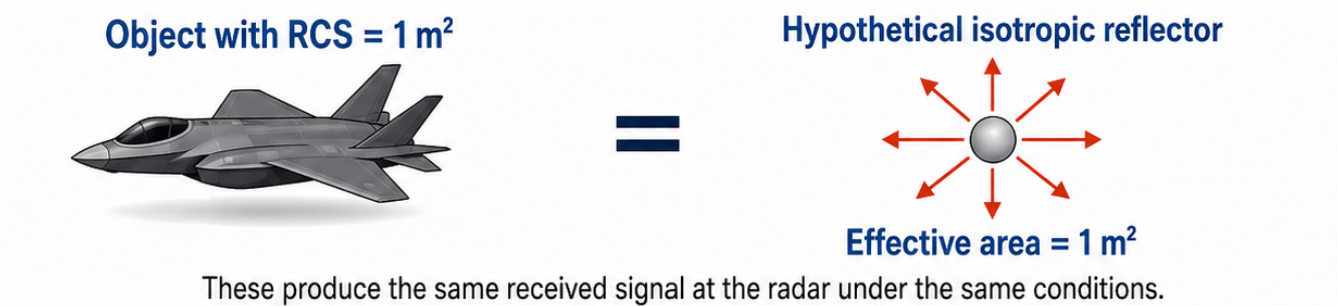 A comparison of equivalent RCS